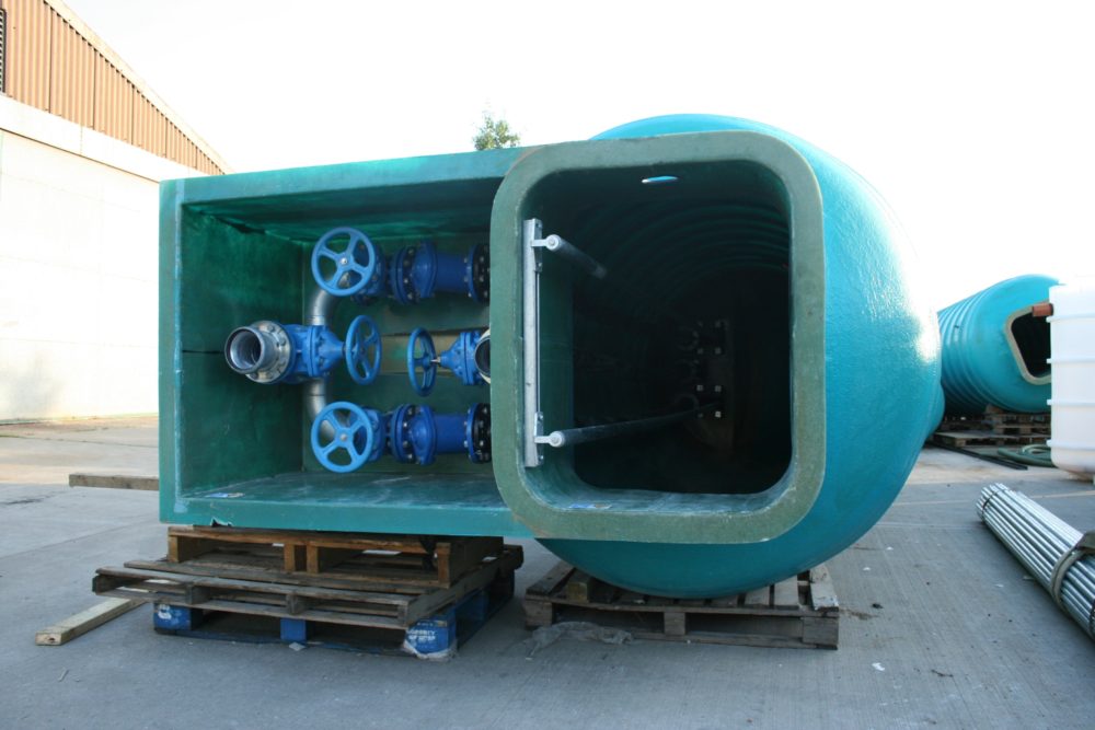 Vortech GRP CombiTANK Wastewater Pumping Products from Dutypoint