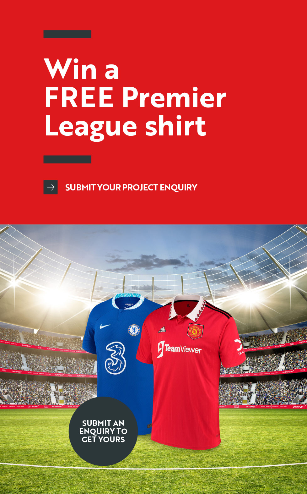 Win A Free Premier League T-Shirt