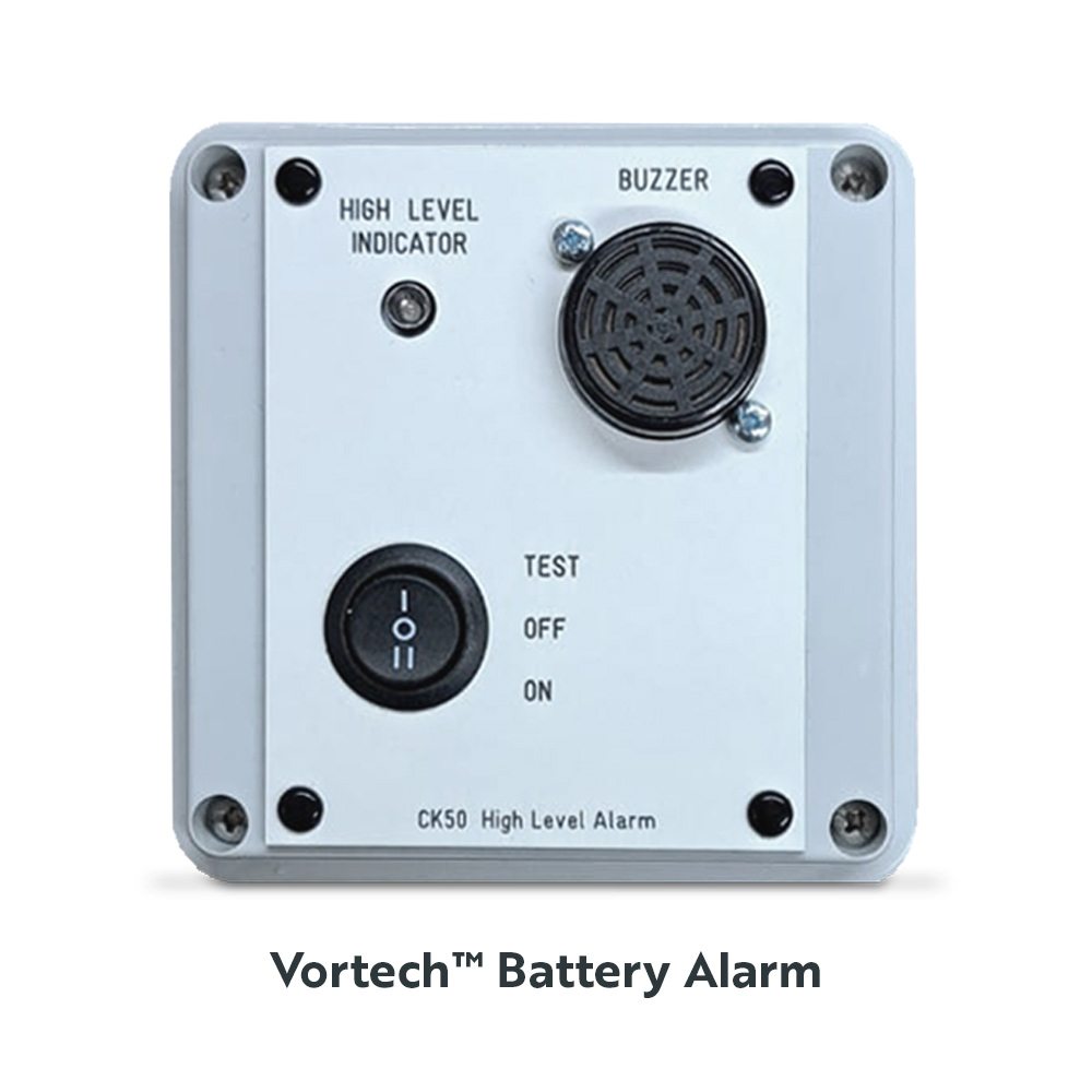 Vortech Battery Alarm