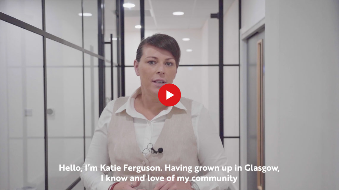 Video Thumbnail of Katie Ferguson Talking To Camera