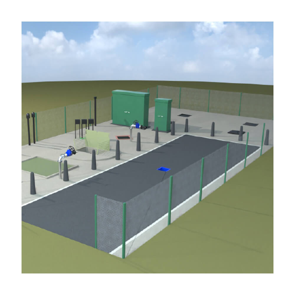 3D Diagram of Adoptable Pump Station Design